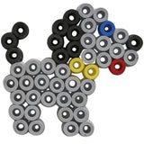 Hama strijkkralen maxi emmer + legbord 3000 stuks - afbeelding 2