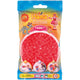 Hama strijkkralen 1000 stuks rood neon