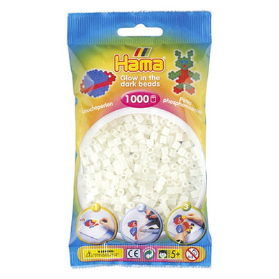 Hama Strijkkralen Strijkkralen Glow In The Dark 1000 Stuks