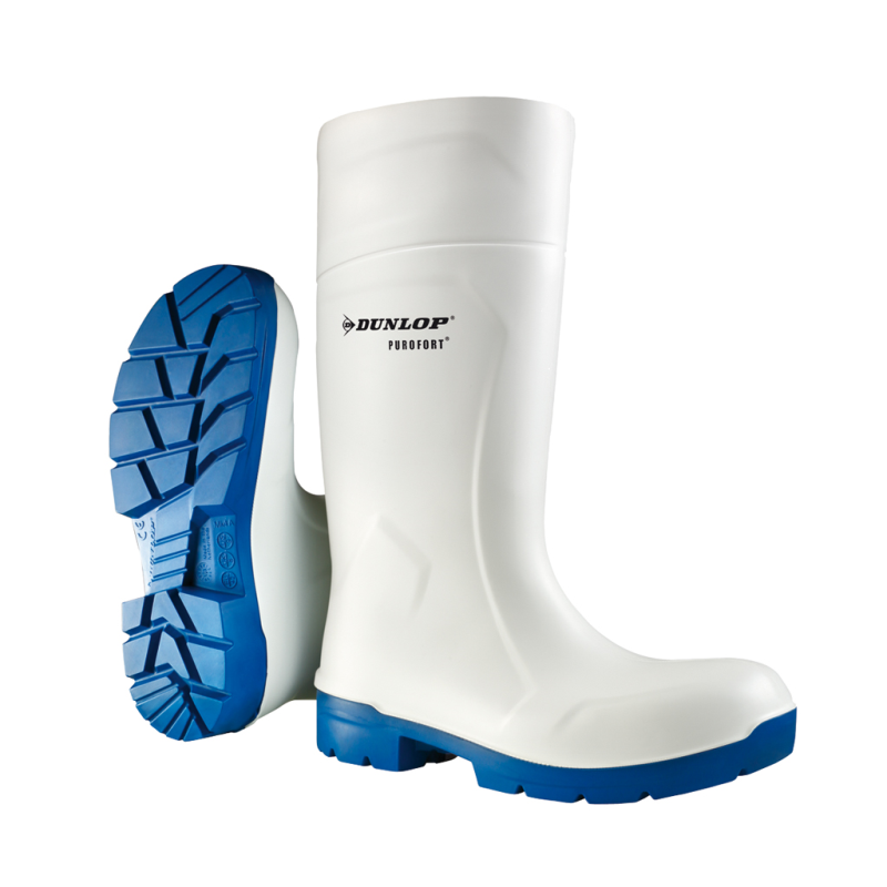 Dunlop ca61131 purofort foodpro multigrip s4 wit blauw - maat 42 - 15.036.68.42