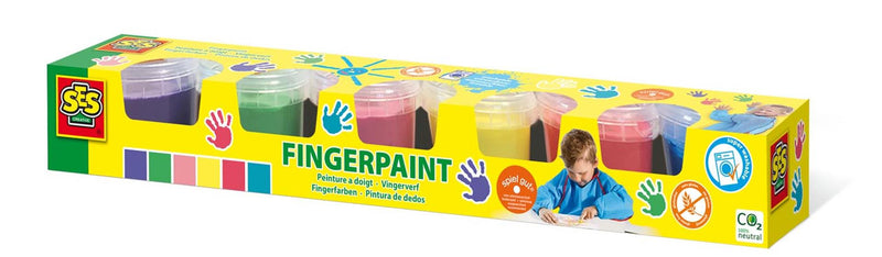 Ses vingerverf 6 kleuren