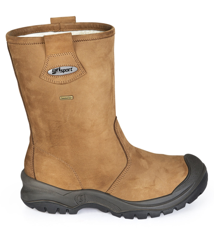 Ty grisport safe laars 72707c+l wool s3 + kn cognac - maat 42 - 00.049.001.42