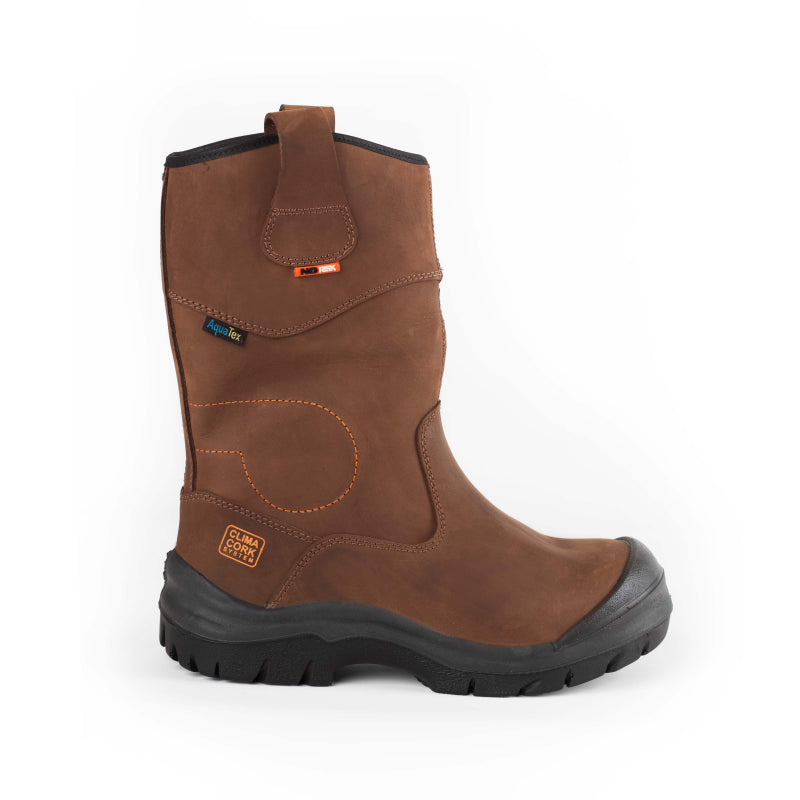 No risk werklaars hawick aqua-tex xw 1674.02 metaalvrij s3 | bruin | maat 48 - 00.071.011.48