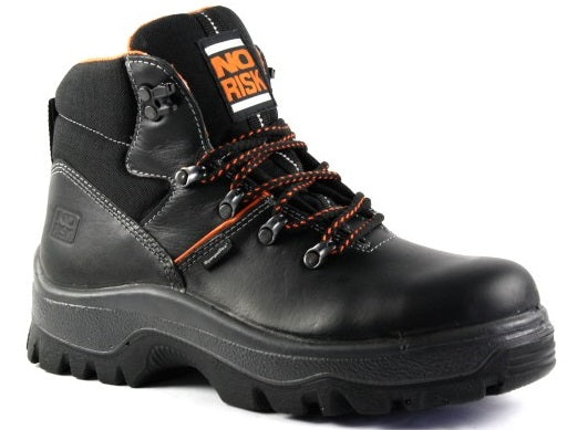 No risk hoge schoen franklyn 6065.40 42 s3 zwart - maat 45 - 00.071.015.45