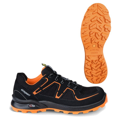 Ty grisport safe cross safe beat 33602 laag s3 zwart oranje - maat 39 - 00.049.007.39