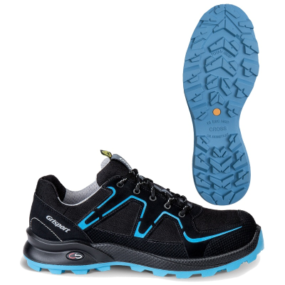 Ty grisport safe cross safe enduro 33604 laag s3 grijs blauw - maat 48 - 00.049.009.48