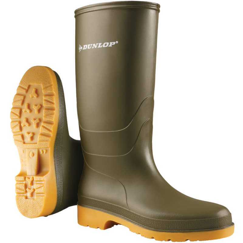 Dunlop 16247 laars pvc dull rapido groen - maat 41 - 00.032.015.41