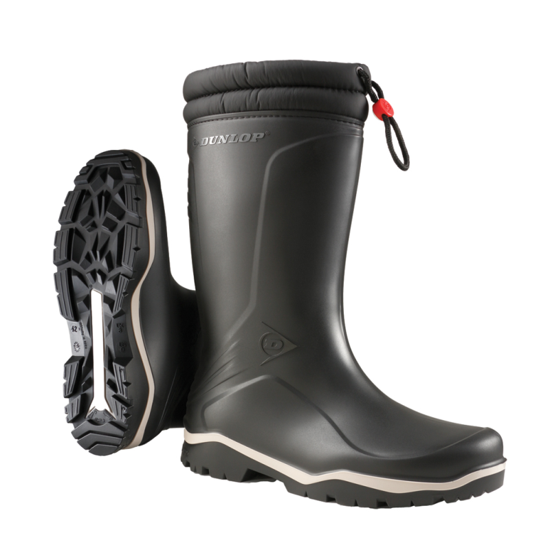 Dunlop k400061 blizzard gevoerde winterlaars pvc zwart - maat 38 - 15.032.076.38
