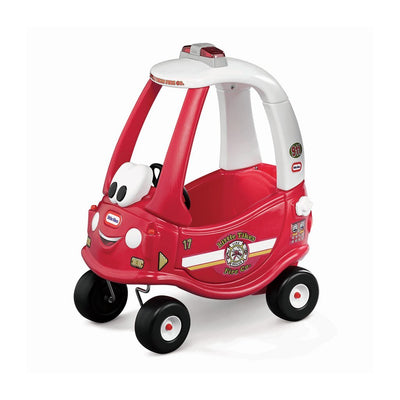 Little tikes ride and rescue cozy coupe brandweer loopauto