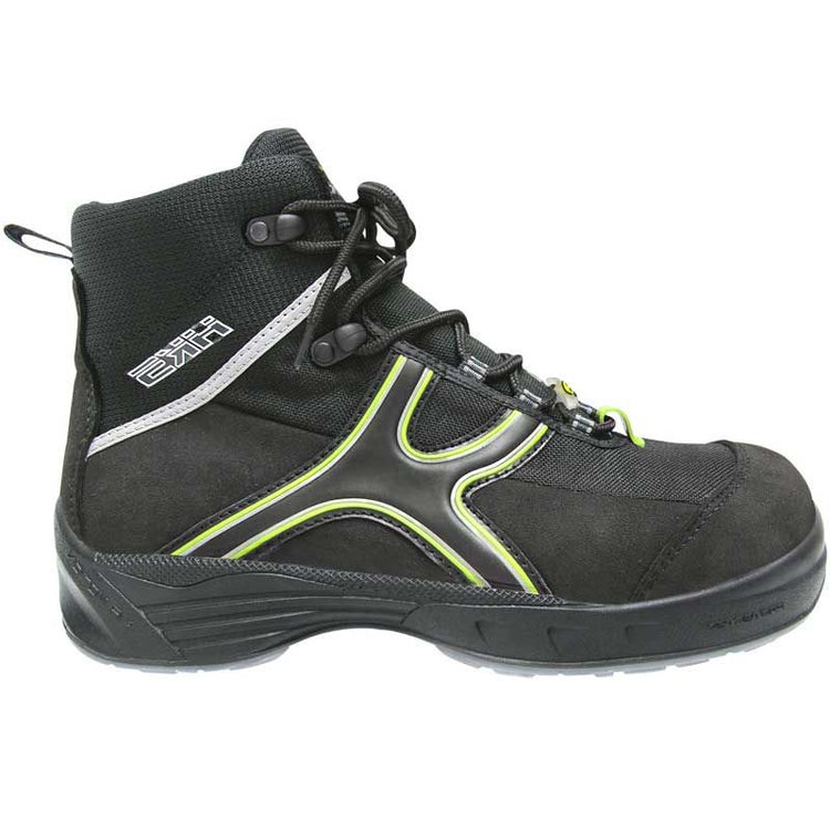 Hks werkschoen k5 am hoog s3 esd | zwart geel | maat 45 - 00.162.052.45
