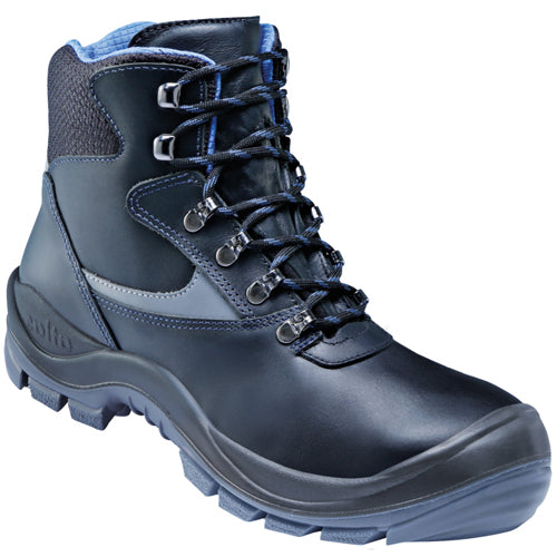 Atlas werkschoen ergo-med 500 blueline hoog s3 + kn | zwart | maat 38 - 00.012.048.38