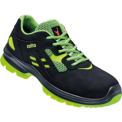 Atlas werkschoen flash 2600 laag s1 | zwart groen | maat 43 - 00.012.059.43