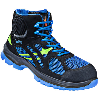 Atlas werkschoen flash 8205 hoog s1p | zwart blauw | maat 41 - 00.012.064.41