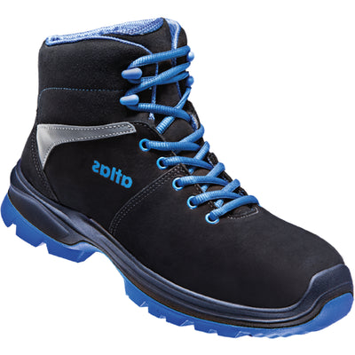 Atlas werkschoen sl 80 2.0 hoog s2 | zwart blauw | maat 41 - 00.012.095.41