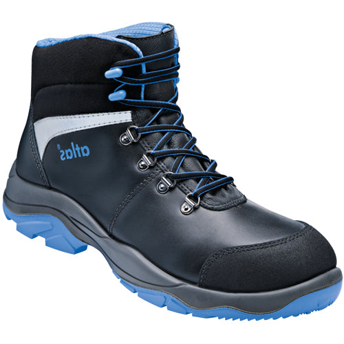 Atlas werkschoen sl 84 hoog s2 | zwart blauw | maat 44 - 00.012.098.44