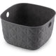 Curver softex opbergmand xs - 3l antraciet 19x19x11cm