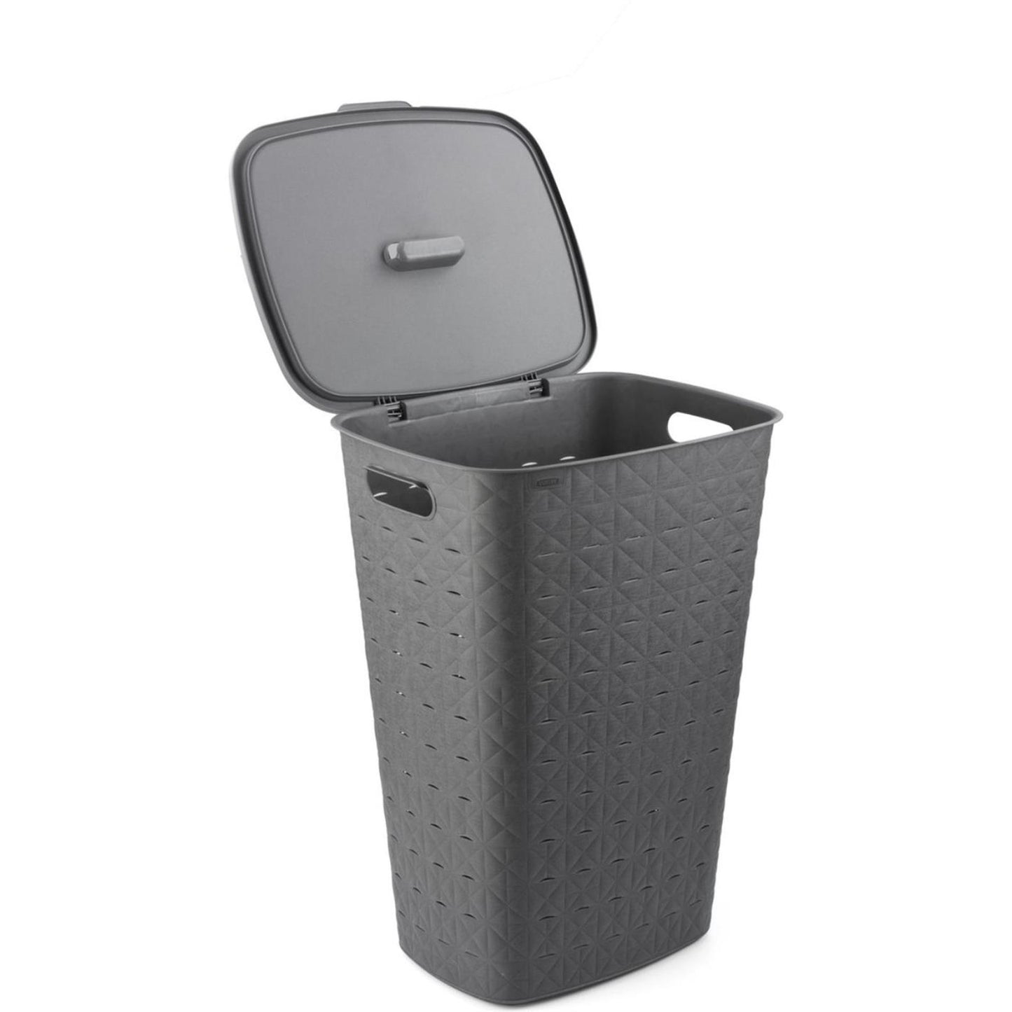 Curver softex wasbox + deksel antraciet