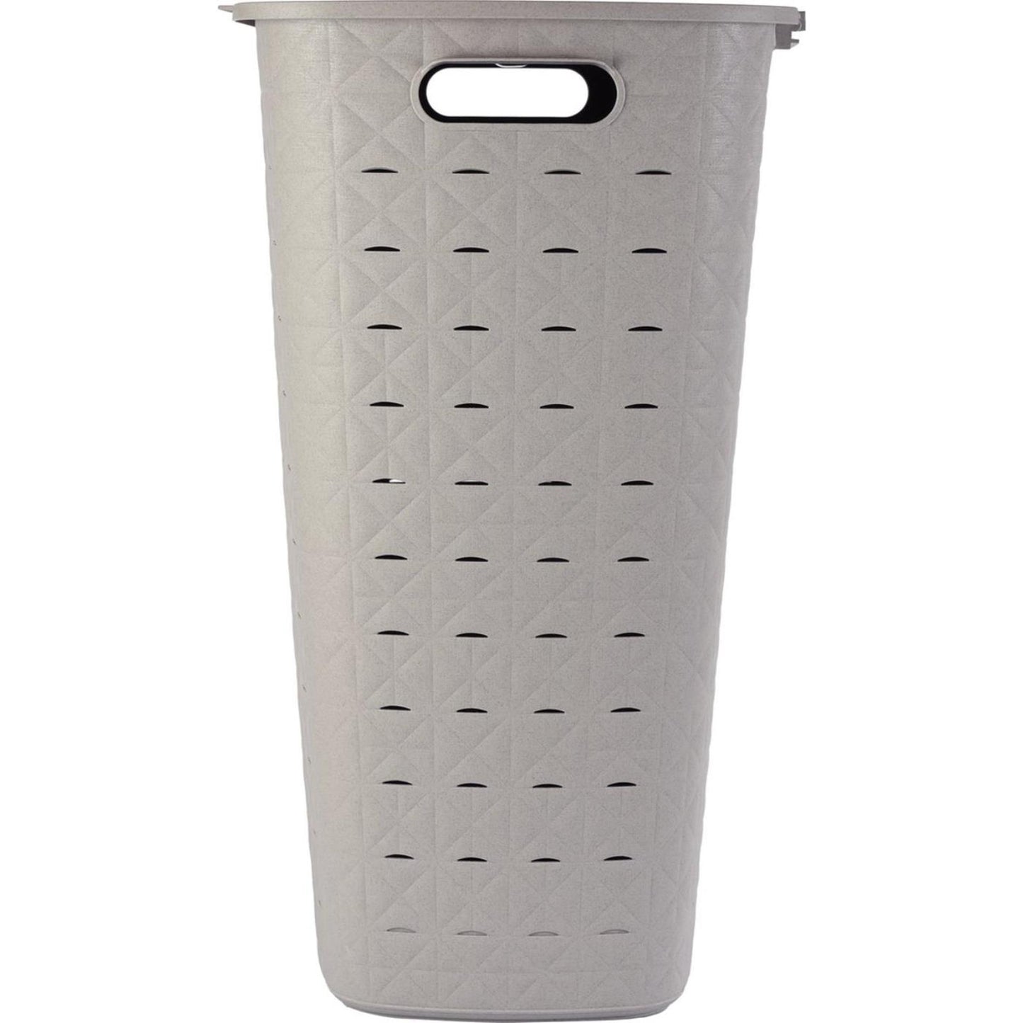 Curver softex wasmand met deksel 56l taupe 42x31,6x60cm