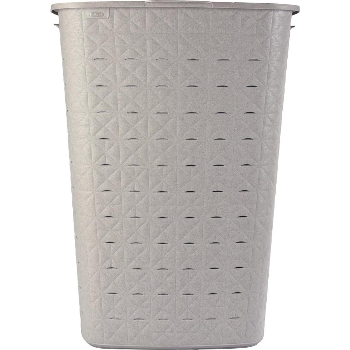 Curver softex wasmand met deksel 56l taupe 42x31,6x60cm