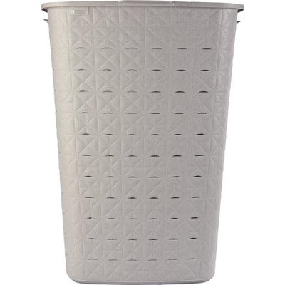 Curver softex wasbox met deksel taupe