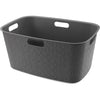Curver softex wasmand 45l antraciet
