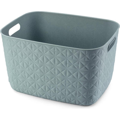 Curver softex opbergmand large 19l mint blauw