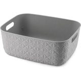 Curver softex opbergmand m - 12,5l taupe 38x29x14cm - afbeelding 1