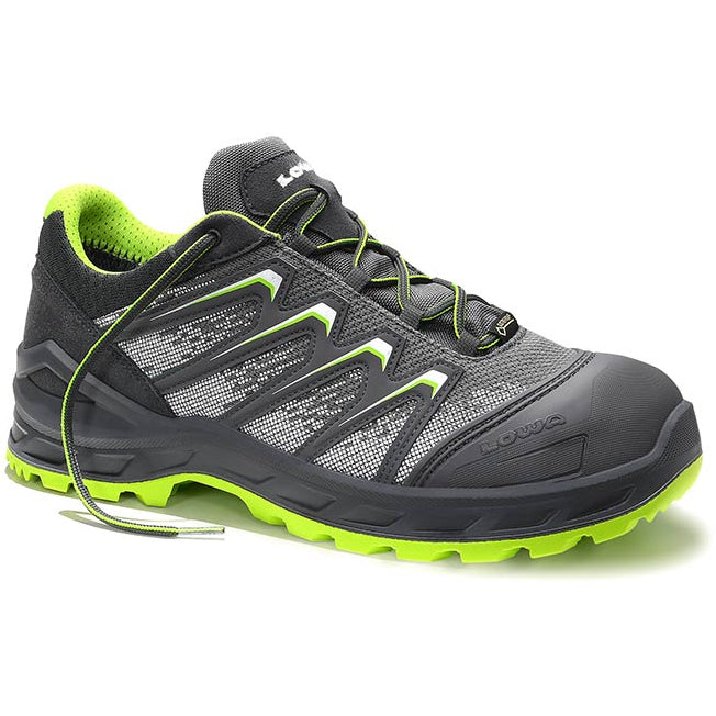 Lowa werkschoen larrox work gtx laag 5424 s3 | grijs | maat 44 - 00.159.005.44