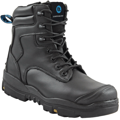 Bata werkschoen longreach zip xw s3 + kn black | zwart (xw) | maat 43 - 00.017.099.43