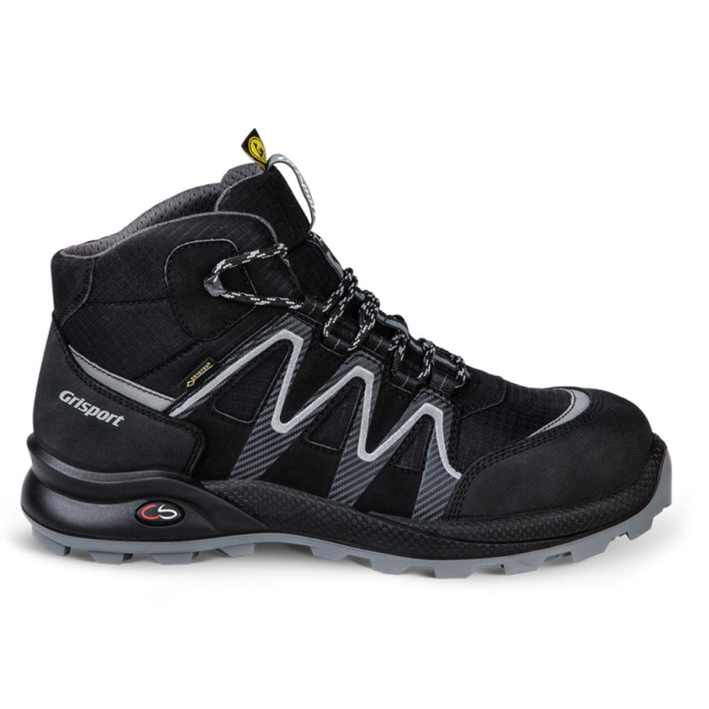 Ty grisport safe cross gtx line 33663 hoog s3 esd | zwart zilver | maat 45 - 00.049.014.45