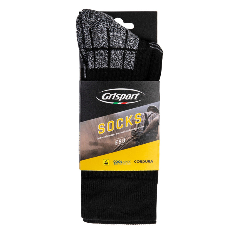 Grisport esd sokken 25107 | grijs zwart | maat 46 - 00.048.179.43