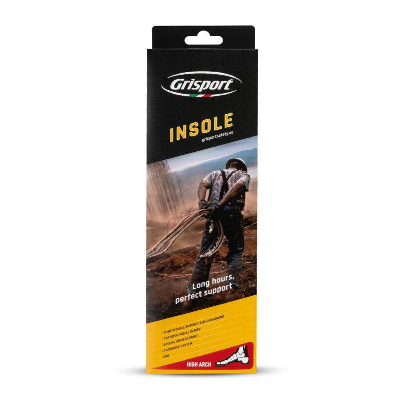 Grisport inlegzool high 1000032 | zwart | maat 38 - 00.048.185.38