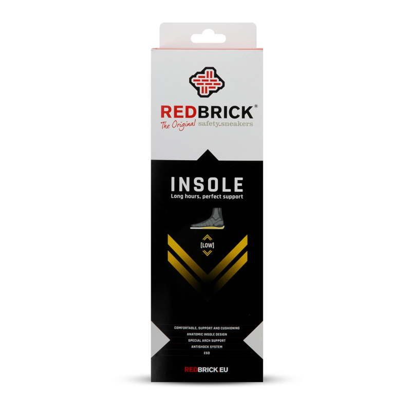 Redbrick motion inlegzool laag 1000036 | zwart | maat 39 - 00.197.011.39