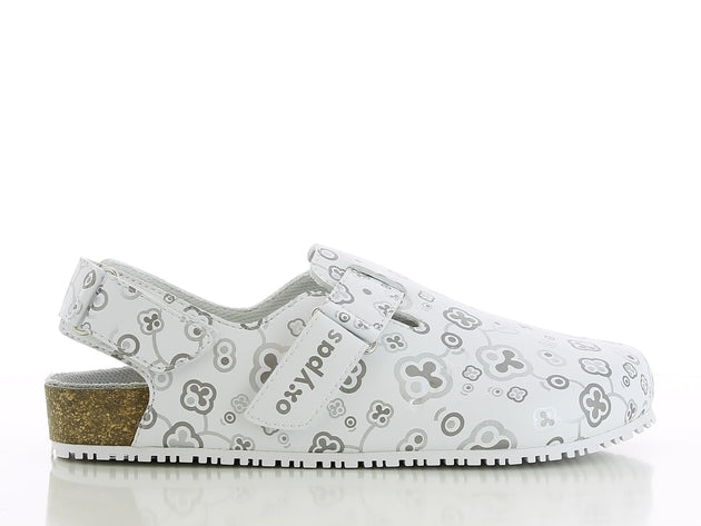 Oxypas muil met band bianca | wit zilver | maat 38 - 00,154,182,38