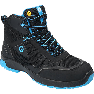 Bata werkschoen summ one hoog s3 | zwart blauw | maat 48 - 00.017.139.48