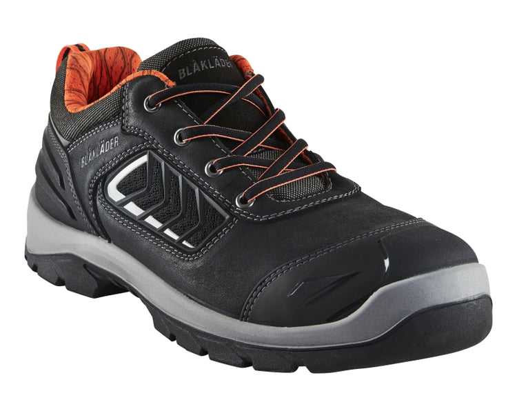 Blåkläder veiligheidsschoen 2450 s3 laag | zwart oranje | maat 46 - 00.183.004.46