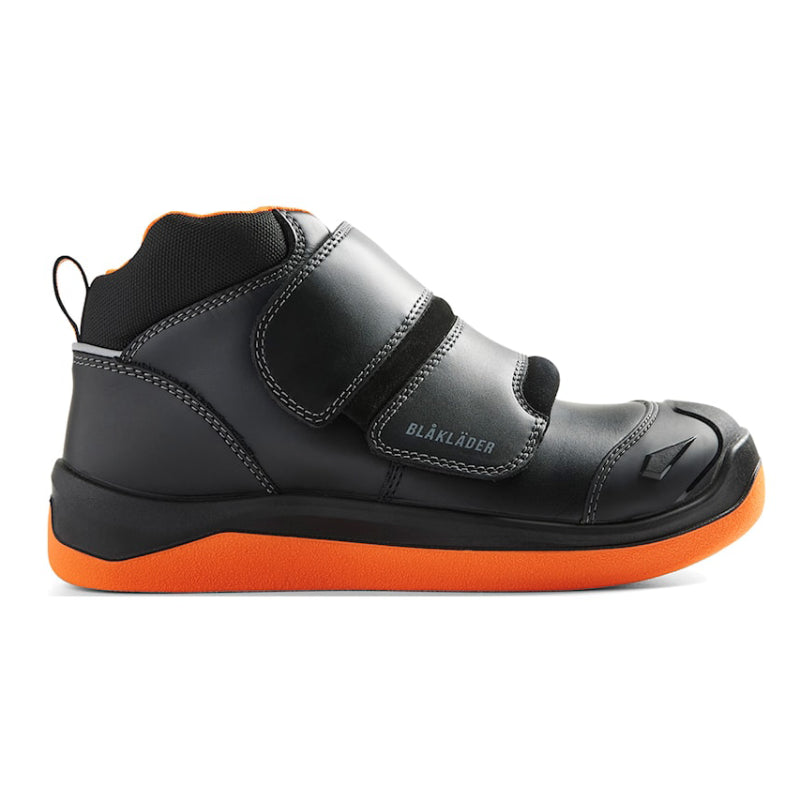 Blåkläder asfaltschoen elite 2459 s2 p hoog | zwart oranje | maat 44 - 00.183.010.44