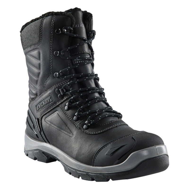 Blåkläder elite winterschoen hoog 2456 | zwart zwart | maat 36 - 7330509827406