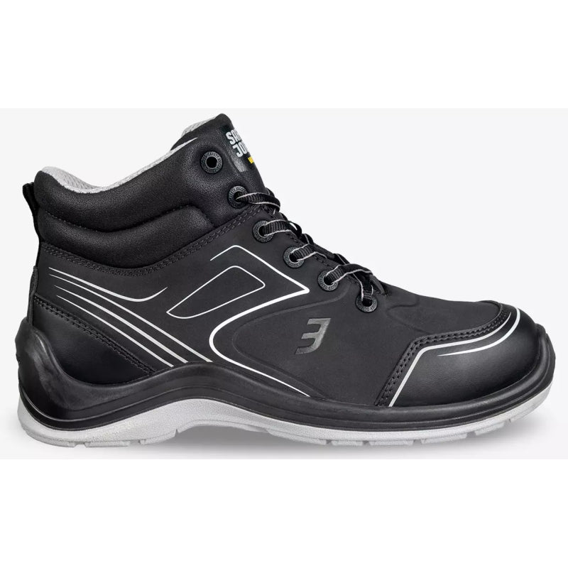 Ty safe jogger flow mid s3 | zwart | maat 41 - 00.118.115.41