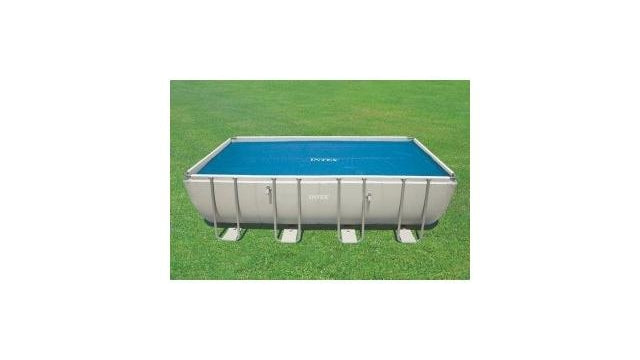 Intex 29027 solar cover afdekzeil voor zwembaden 732x366 cm