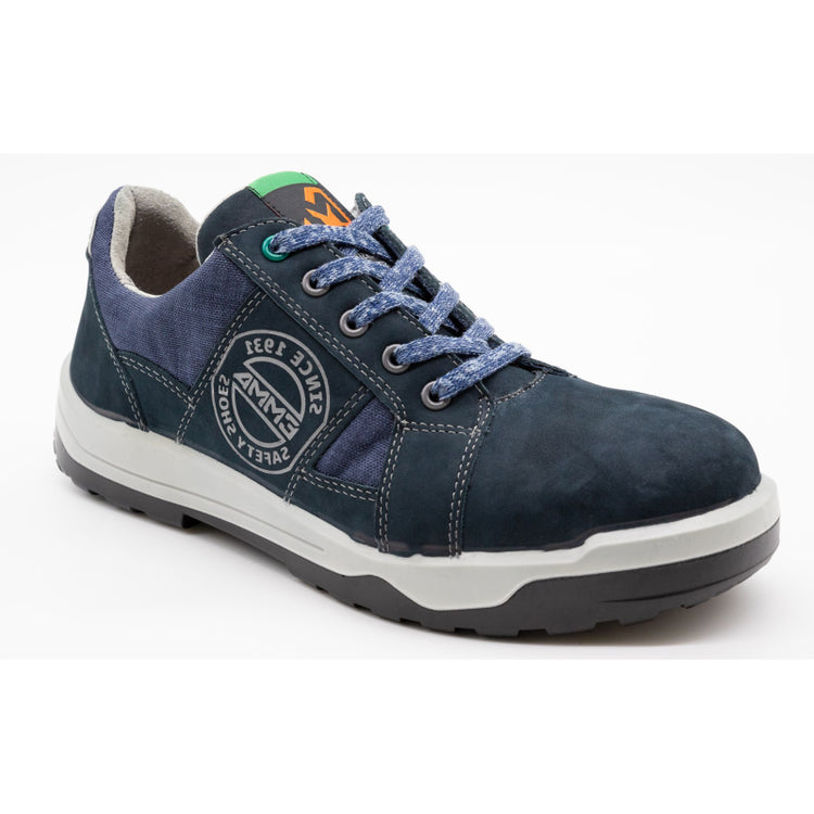 Emma werkschoen jack d laag s1p | denimblauw | maat 41 - 8715316145872