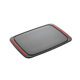 Brund easy cut snijplank 41x30x0.8 cm zwart rood - afbeelding 1
