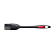 Brund siliconen borstel 27 cm zwart rood