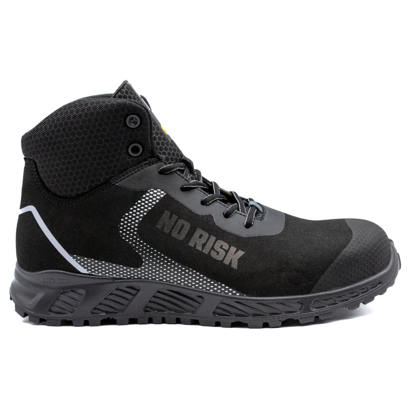 No risk black tiger 1047.10 s3 | zwart | maat 43 - 5607421089437