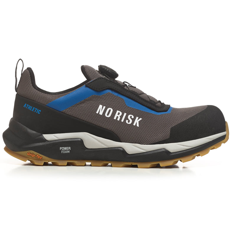 No risk athletic low fls grey blue 1219.16 s3l | grijs blauw | maat 45 - 5607421136452