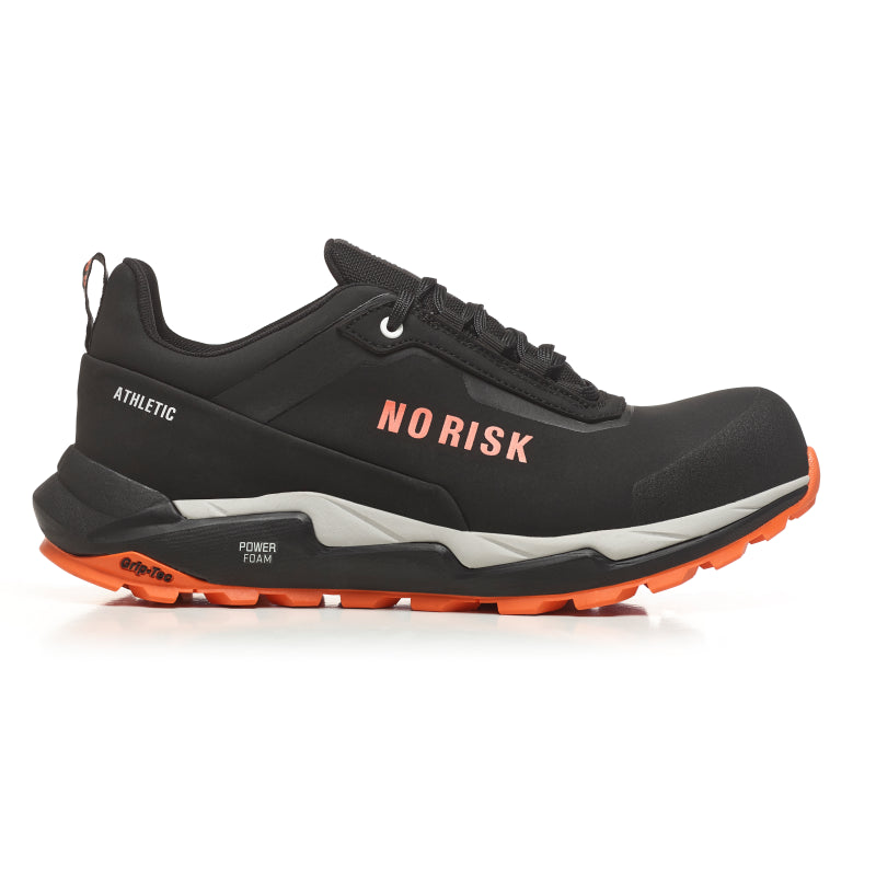 No risk athletic low stx orange 1219.15 s7l | zwart oranje | maat 39 - 00.071.065.39
