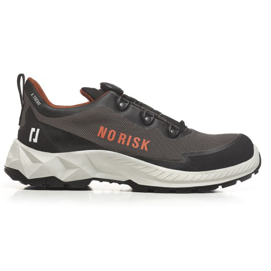 No risk x-treme low fls grey 1557.06 s3l | grijs zwart | maat 39 - 00.071.069.39