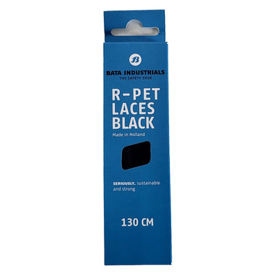 Bata r-pet laces | zwart | maat 130 cm - 8712843710559