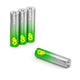 Gp super alkaline aaa-batterijen 4pk