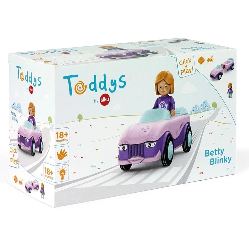 toddys auto met speelfiguur betty blinky